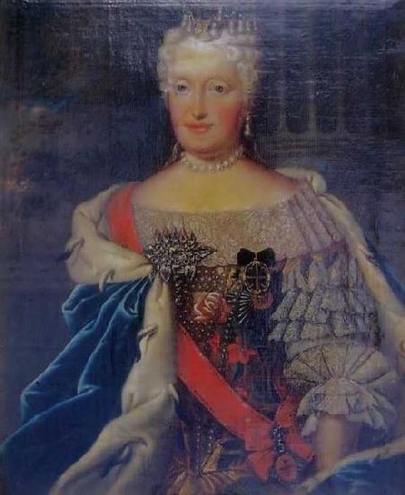 Louis de Silvestre Portrait of Maria Josepha of Austria (1699-1757), Queen consort of Poland oil painting picture